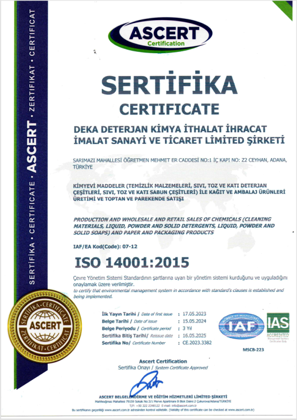 ISO 14001:2015